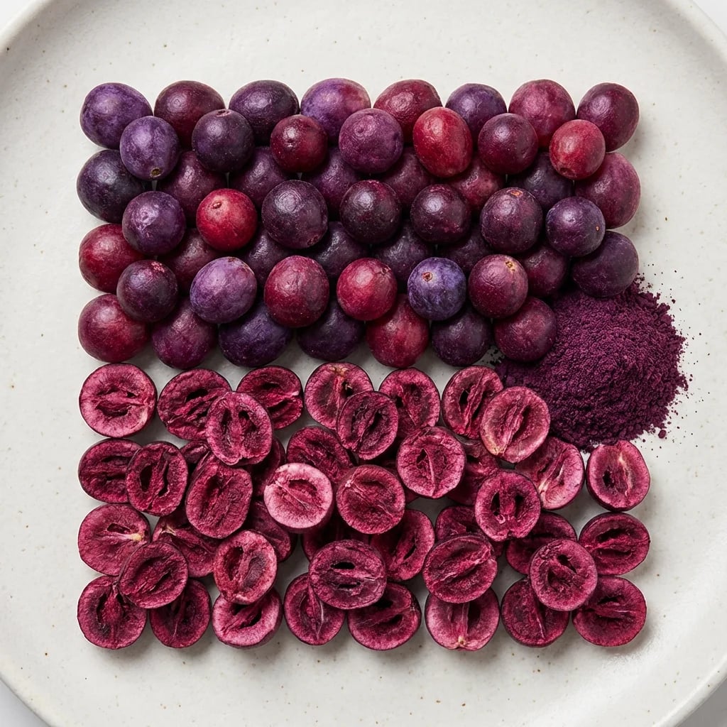 Freeze-dried Grape sliced wholesale - freeze-dried.co
