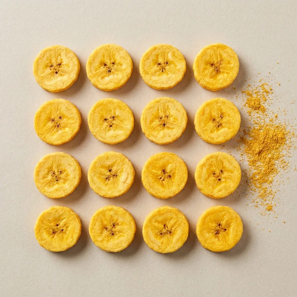 Freeze-dried banana
