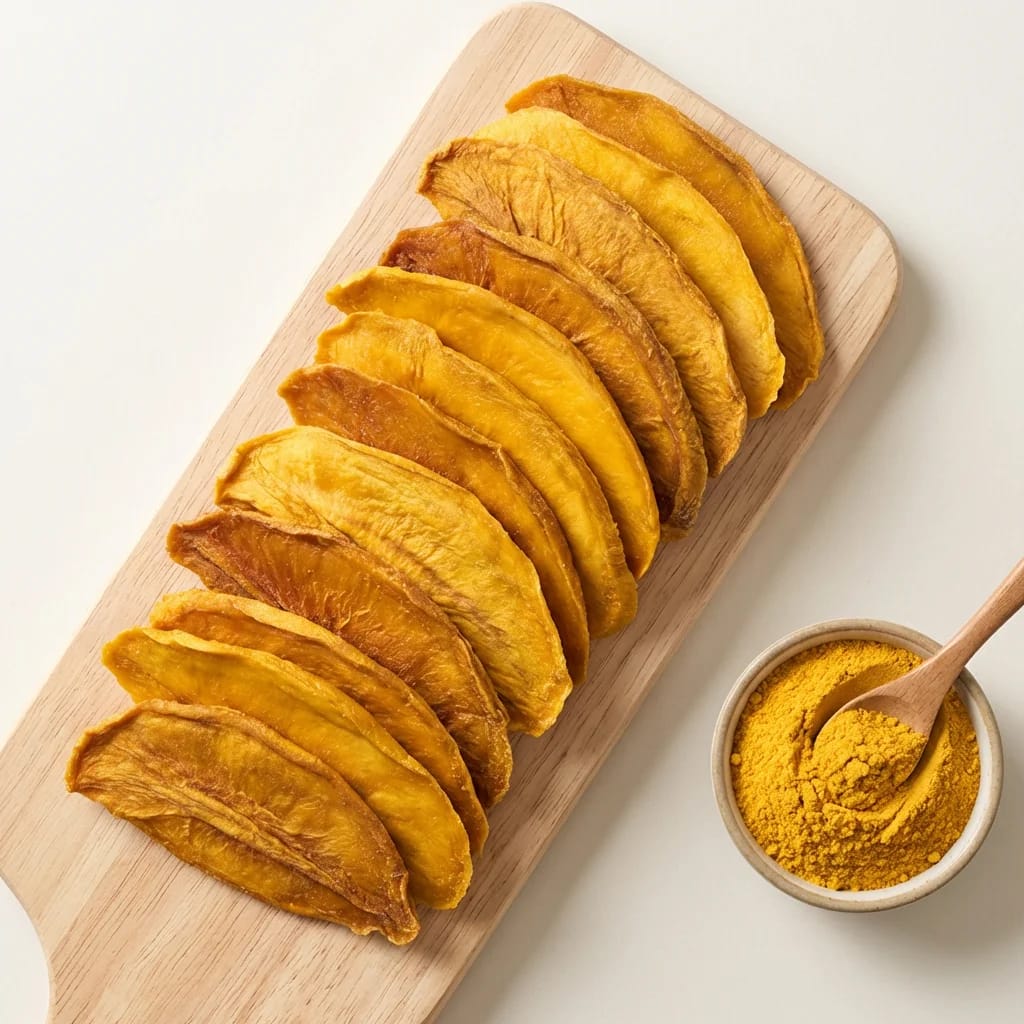 Freeze-dried mango