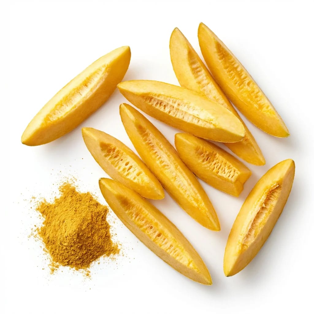 Freeze-dried melon